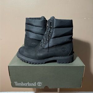 Size 9 - Timberland 6” Premium Puffer Boots